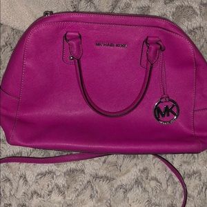 Fuchsia Michael Kors purse